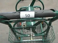 Waterdarm haspel 4 wielen - afbeelding 2 van  4
