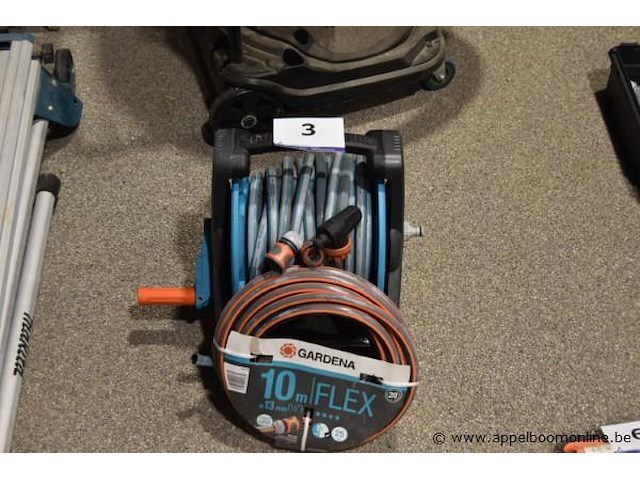 Waterdarm op haspel plus waterdarm 10m gardena - afbeelding 1 van  1