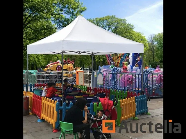 Waterdicht tuinprieel 3 x 3 m pop-up tuintent - afbeelding 6 van  7