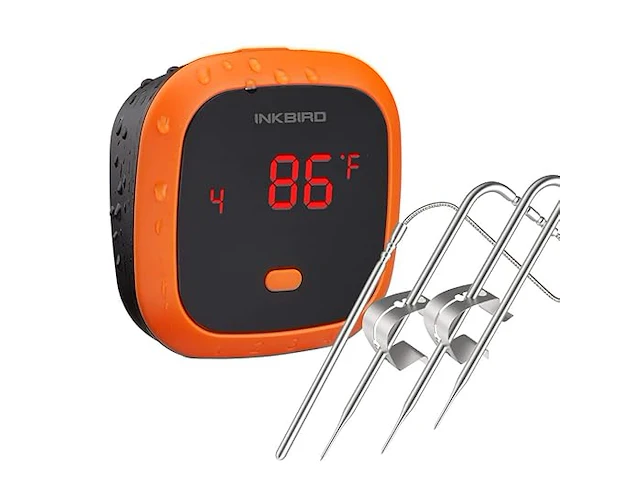 Waterdichte bluetooth bbq thermometer - afbeelding 1 van  6