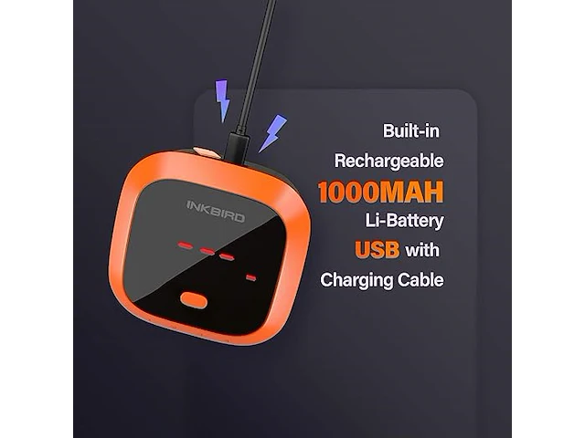 Waterdichte bluetooth bbq thermometer - afbeelding 4 van  6