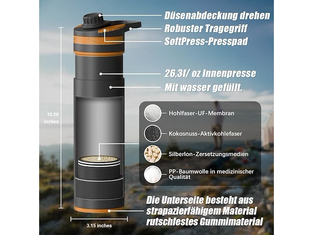 Waterfles met filter - afbeelding 5 van  6