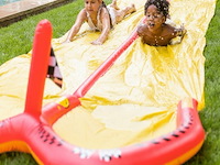 Waterglijbaan racing sprinkler - afbeelding 2 van  3