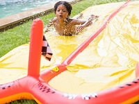 Waterglijbaan racing sprinkler - afbeelding 3 van  3