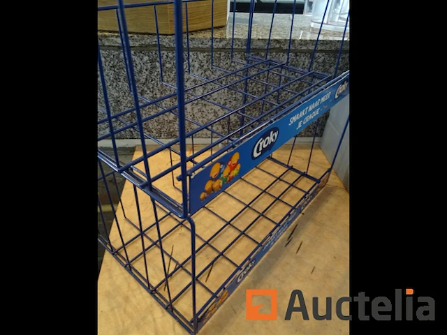 Waterkoker, keukengerei, 3 metalen manden met frites - afbeelding 1 van  8