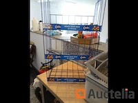 Waterkoker, keukengerei, 3 metalen manden met frites - afbeelding 2 van  8