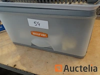 Waterkoker, keukengerei, 3 metalen manden met frites - afbeelding 7 van  8