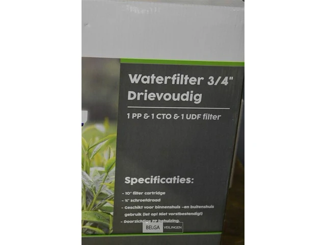 Waterland waterfilter 3/4" 3-voudig filtersysteem - afbeelding 2 van  2