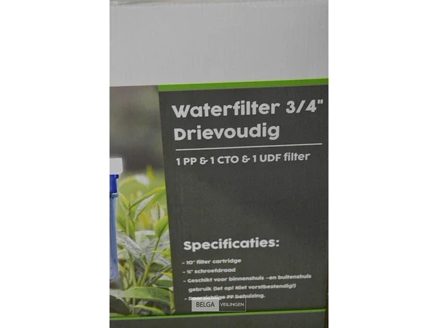 Waterland waterfilter 3/4" 3-voudig filtersysteem - afbeelding 2 van  2