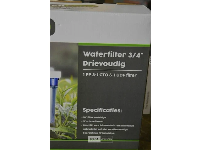 Waterland waterfilter 3/4" 3-voudig filtersysteem - afbeelding 2 van  2