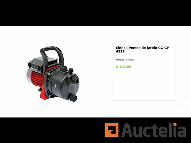 Waterpomp kit einhell gc-gp 6538 - afbeelding 1 van  4