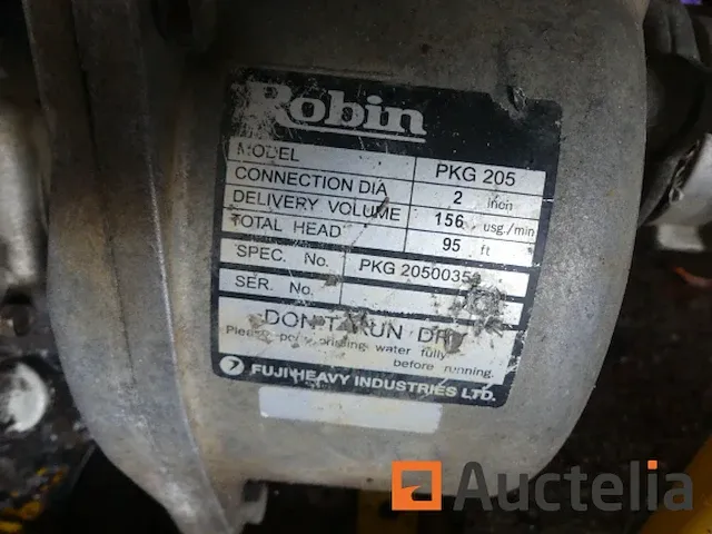 Waterpomp robin pkg205 - afbeelding 3 van  8