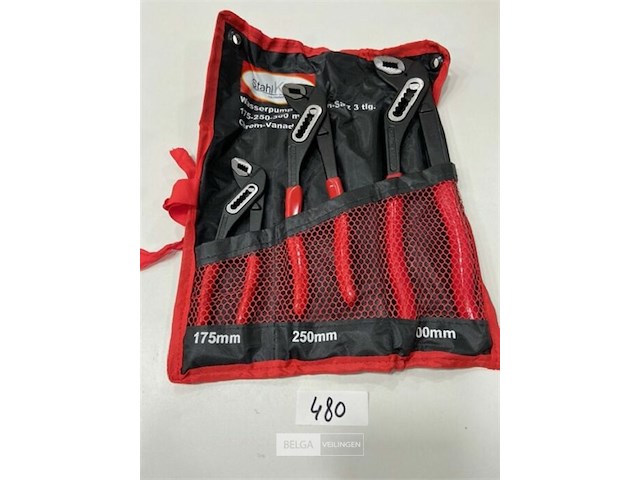 Waterpomp tangenset 3dlg - afbeelding 2 van  3