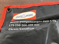 Waterpomptangen set 175, 250, 300 en 400mm - afbeelding 2 van  3