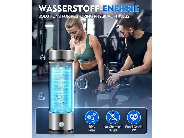 Waterstofwaterfles - afbeelding 2 van  3