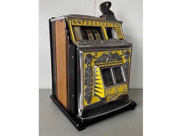 Watling - 1935 - treasury - slotmachine - afbeelding 9 van  16