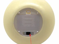 Wax led vlamloze kaars diam 15cm - afbeelding 3 van  3