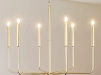 Wayluoung gouden kroonluchter - afbeelding 1 van  4