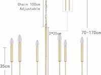 Wayluoung gouden kroonluchter - afbeelding 2 van  4