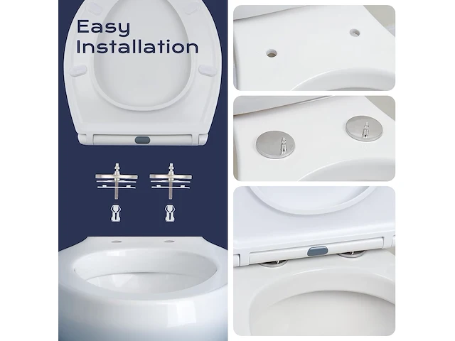Wc-bril o-vorm duraplast wt - afbeelding 2 van  3