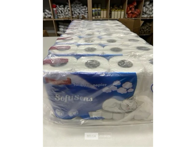 Wc papier 3 laags 64 rollen - afbeelding 1 van  3