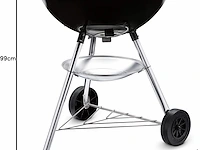 Weber bar-b-kettle houtskoolbarbecue - afbeelding 3 van  5