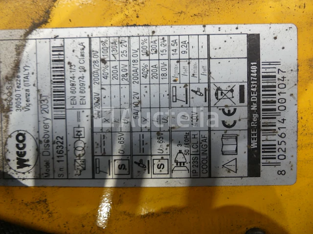 Weco discovery 203t-max lasapparaat - afbeelding 10 van  11