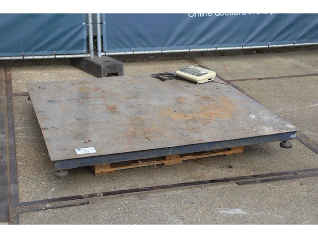 Weegplateau jadver jwi-586 elektrisch - afbeelding 1 van  1