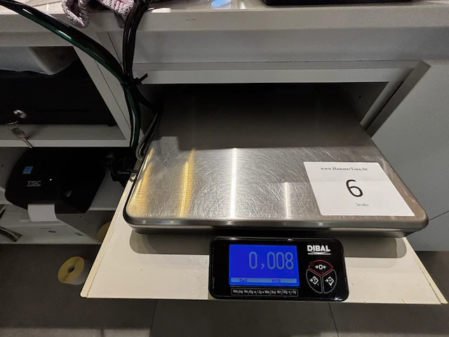 Weegschaal dibal gdp06 - afbeelding 1 van  2