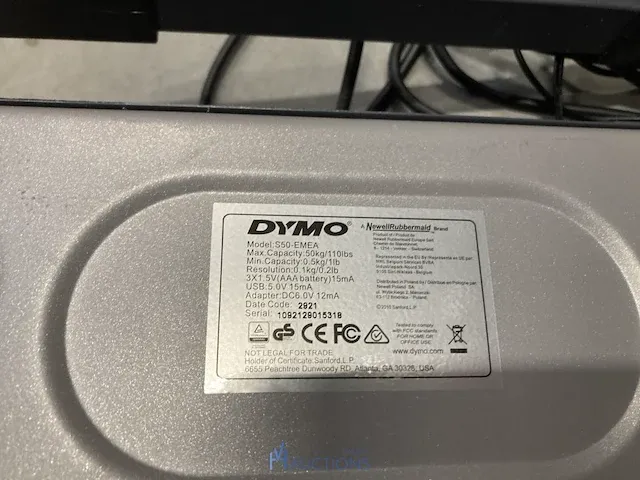 Weegschaal dymo - afbeelding 3 van  3