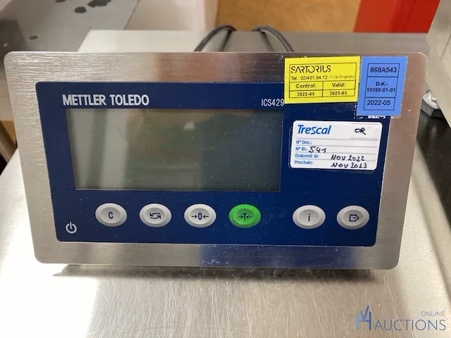 Weegschaal mettler toledo - afbeelding 2 van  4