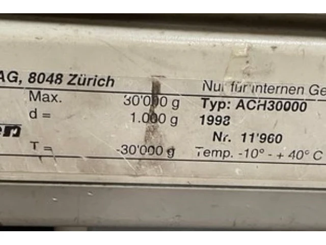 Weegschaal swiss kristen - afbeelding 2 van  2