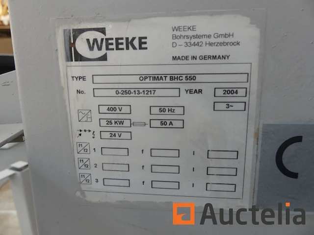 Weeke optimat bhc 550 cnc-bewerkingscentrum - afbeelding 17 van  27