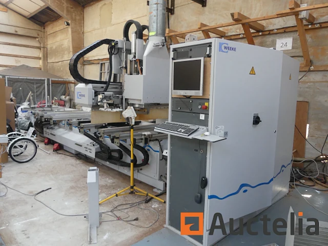 Weeke optimat bhc 550 cnc-bewerkingscentrum - afbeelding 21 van  27