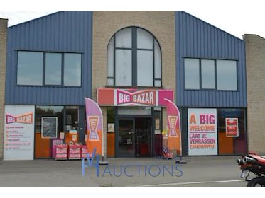Wegens faillissement big bazar belgië nv - winkel "big bazar" te zandhoven