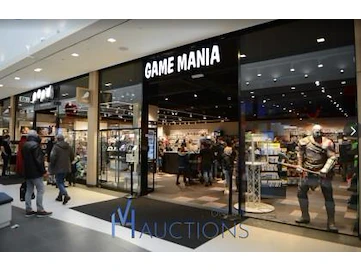Wegens faillissement g.m. company stores belgie bv - winkel "game mania" met diverse games, spelconsoles, accessoires, merchandise, board games en trading card games te genk