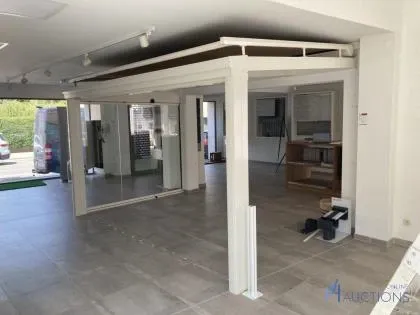Wegens faillissement rovana projects bv - showroom en productie atelier voor zonneweringen te erembodegem opgelet geen heftruck of manipulatie materiaal aanwezig!!