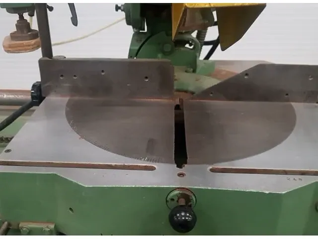 Wegoma 350 dubbel-verstek glaslattenzaag - afbeelding 7 van  9