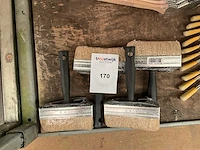 Wegwerp,blok kwast. (4x) - afbeelding 1 van  1