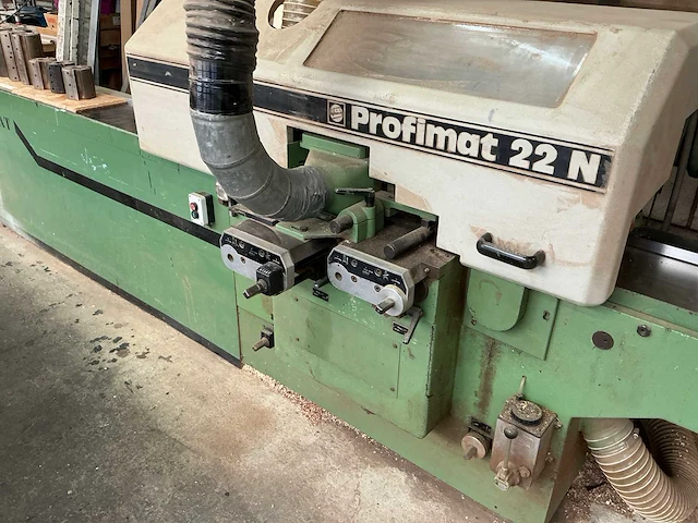Weinig profimat 22n vierzijdige schaafmachine - afbeelding 8 van  13
