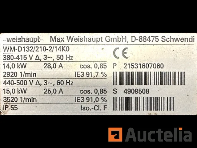 Weishaupt brander - afbeelding 12 van  20