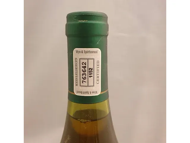 Weisser riesling hartenberg 750ml 2001 - afbeelding 4 van  5