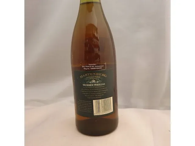 Weisser riesling hartenberg 750ml 2001 - afbeelding 3 van  5