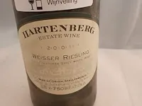 Weisser riesling hartenberg 750ml 2001 - afbeelding 2 van  5