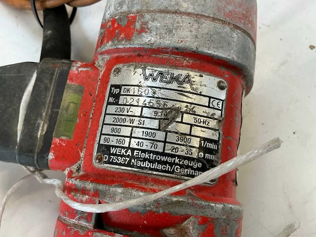 Weka dk1603 diamantboormachine - afbeelding 4 van  4