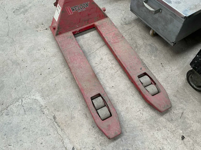 Weldon p2300t hand hydraulische palletwagen - afbeelding 2 van  4