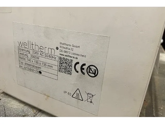 Welltherm warmtelamp - afbeelding 3 van  5