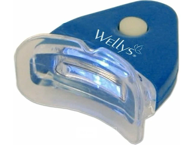 Wellys tandenbleekset-verzorgingsset met pasta en uv lamp - nieuw in verpakking - afbeelding 4 van  4