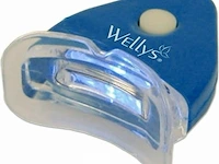 Wellys tandenbleekset-verzorgingsset met pasta en uv lamp - nieuw in verpakking - afbeelding 4 van  4