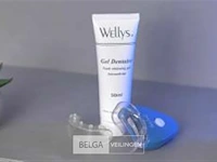Wellys tandenbleekset-verzorgingsset met pasta en uv lamp - nieuw in verpakking - afbeelding 1 van  4